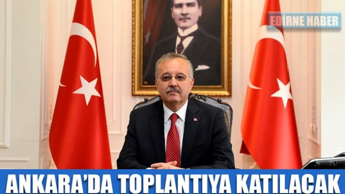 Vali Özdemir Ankara'da