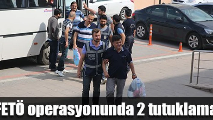 2 kişi tutuklandı