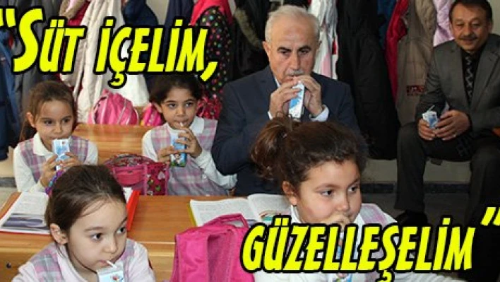 'Süt içelim, güzelleşelim'