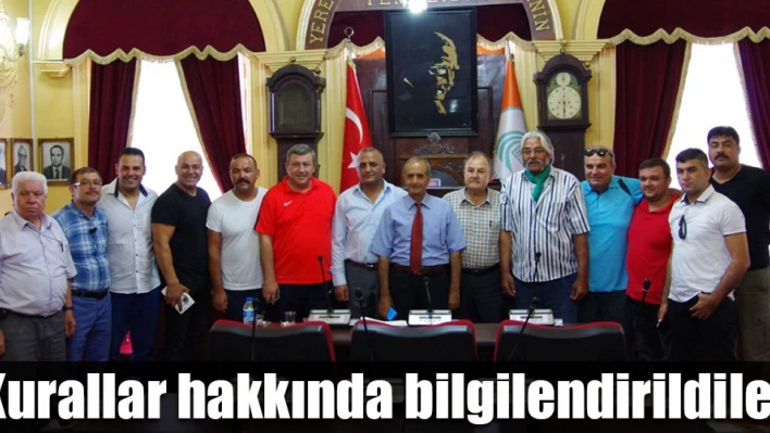 Cazgırlar bilgilendirildi