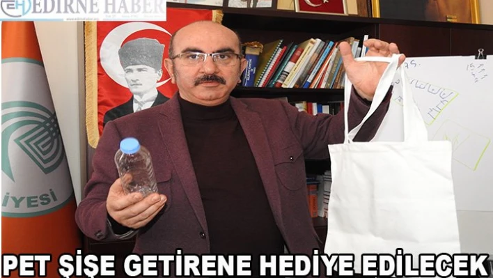 Pet şişe getirene ücretsiz