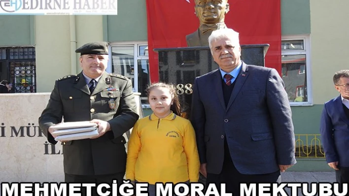 Mehmetçiğe moral mektubu