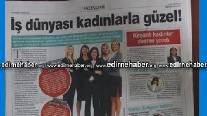Keşanlı kadınlar destan yazdı