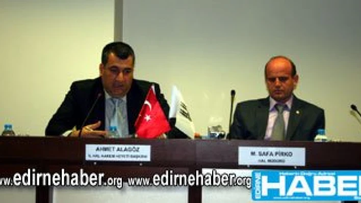 Hal Kayıt Sistemi anlatıldı