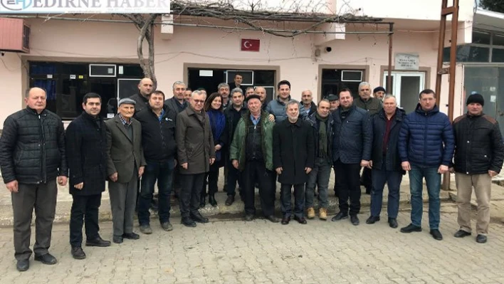 Pazardere köyünü ziyaret ettiler