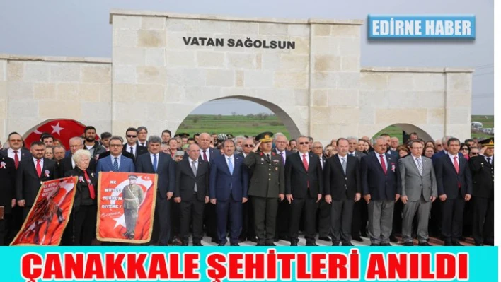 Şehitlerimiz törenlerle anıldı