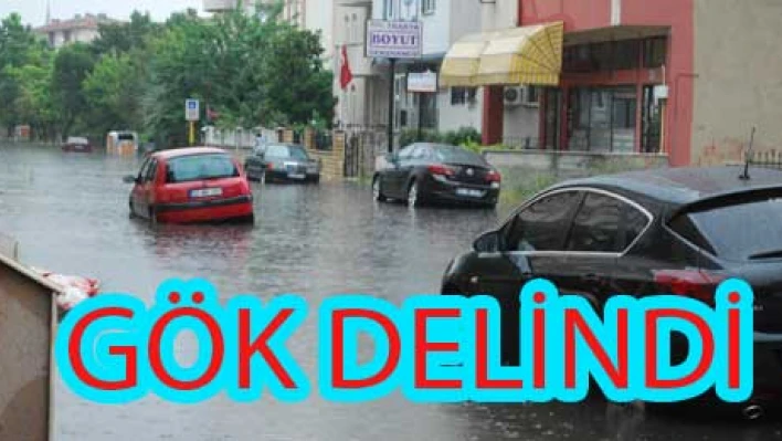Gök delindi
