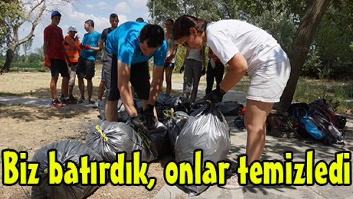 Biz batırdık, onlar temizledi