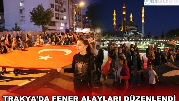 TEKİRDAĞ'DA '19 MAYIS GENÇLİK YÜRÜYÜŞÜ' YAPILDI