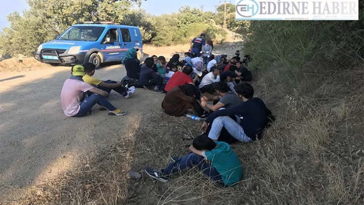 Çanakkale'de 40 yabancı uyruklu yakalandıÂ 