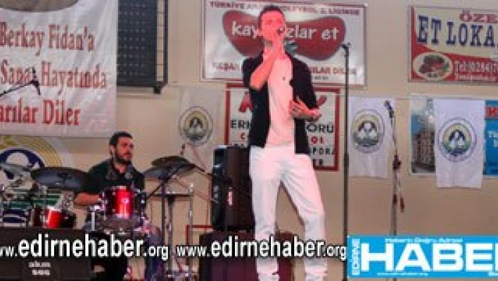 Keşan'da konser verdi