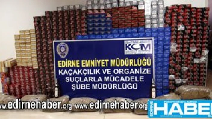 Kaçak tütün operasyonu