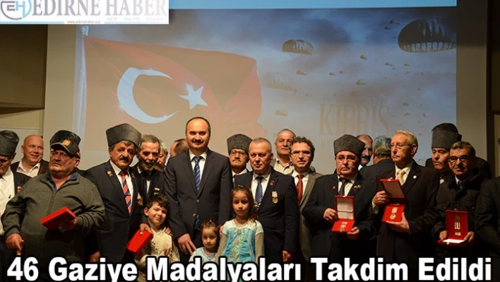 46 Gaziye Madalyaları Takdim Edildi