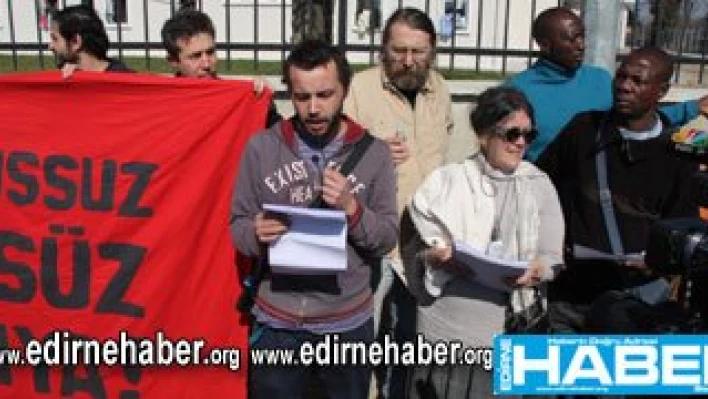 'Tek suçları sınır geçmek'