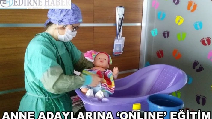  'Online' doğuma hazırlık eğitimi 