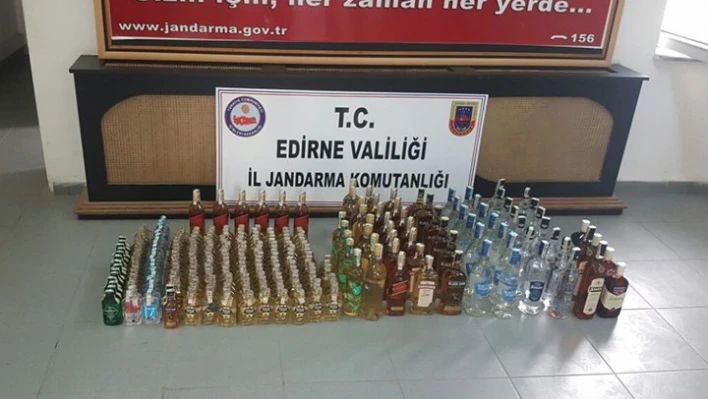 Temizlik şirketinde kaçak içki