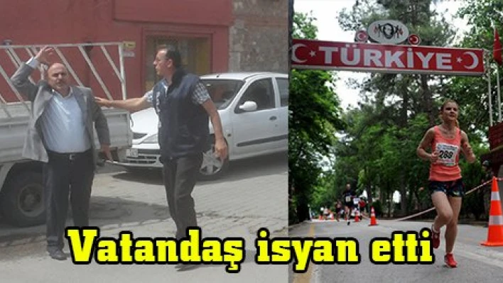 Vatandaş isyan etti