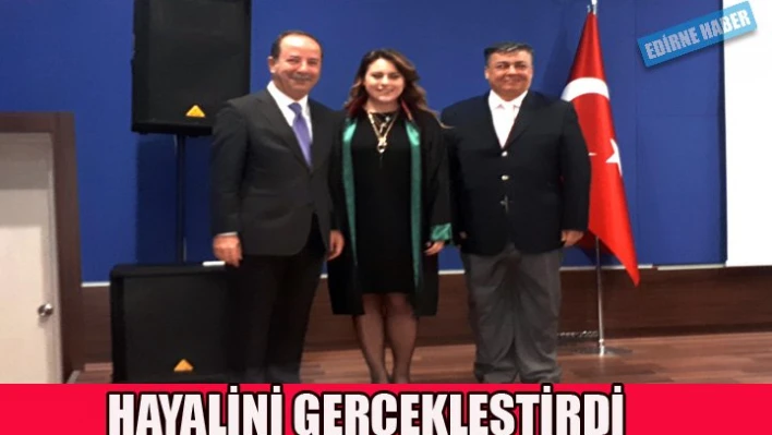 'Hayalimdi, şimdi gerçek oldu'