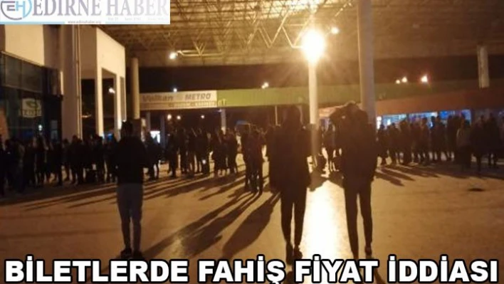 Biletlere Fahiş Fiyat İddiası