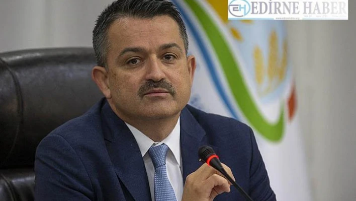 Bakan Pakdemirli'den çiftçiye iki müjde
