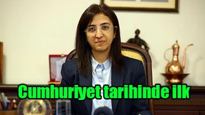 Cumhuriyet tarihinde ilk