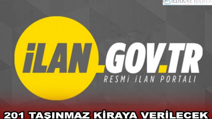 201 TAŞINMAZ KİRAYA VERİLECEK