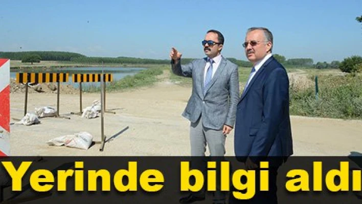 Çalışmaları inceledi