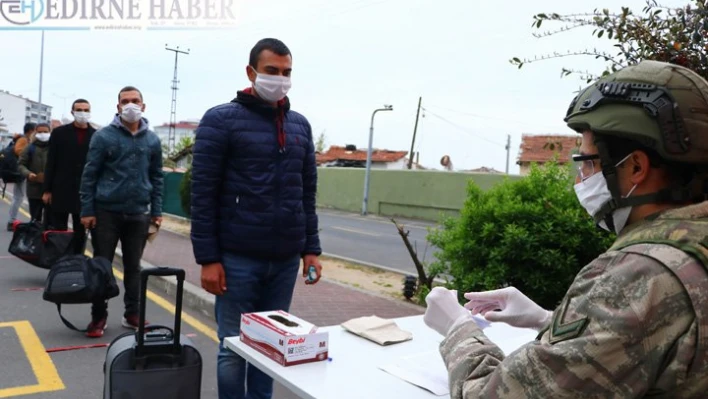 Askeri birliklerde koronavirüs tedbirleri üst düzeyde