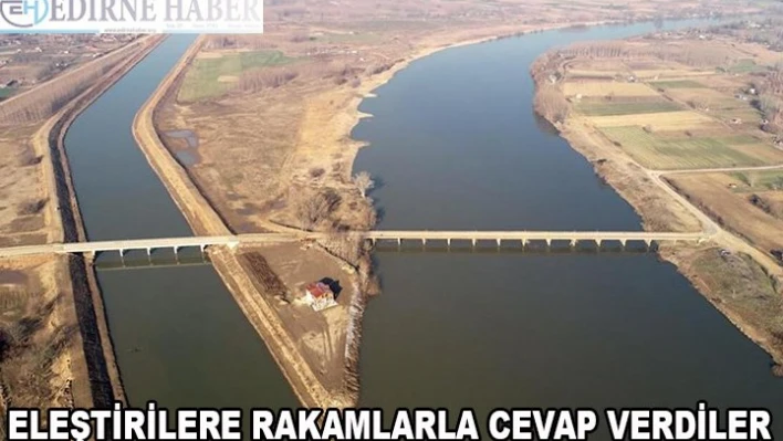 ELEŞTİRİLERE RAKAMLARLA CEVAP VERDİLER