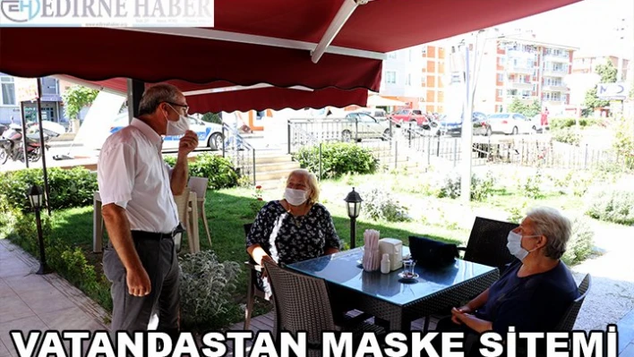  70 yaşındaki Yıldırım'dan maske takmayanlara sitem