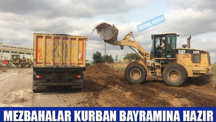 Mezbaha çevresi düzenlendi