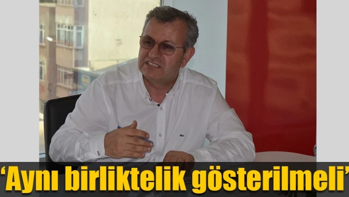 'Ekonomiye sahip çıkmalıyız'