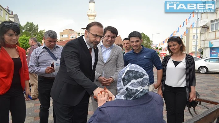 Milletvekili Yel'den Hayrabolu ziyareti