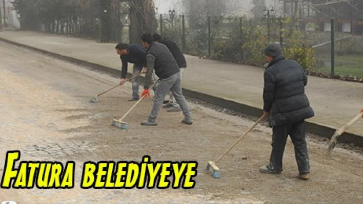 Fatura belediyeye