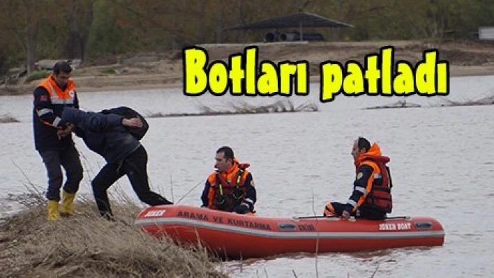 Botları patladı