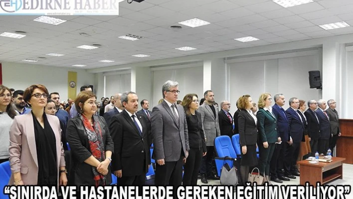 'Sınırda ve hastanelerde gereken hizmet veriliyor'