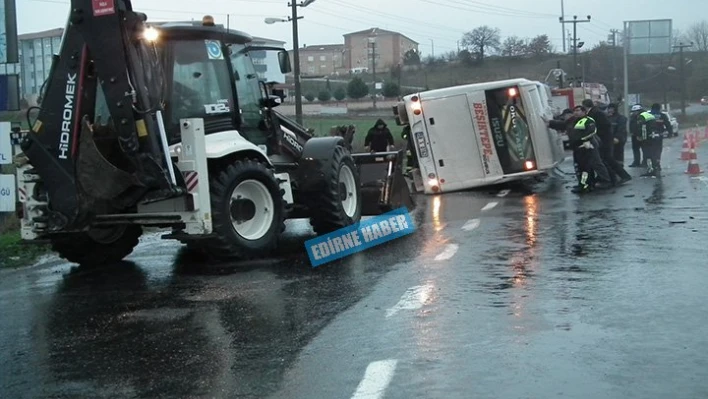 18 işçi yaralandı