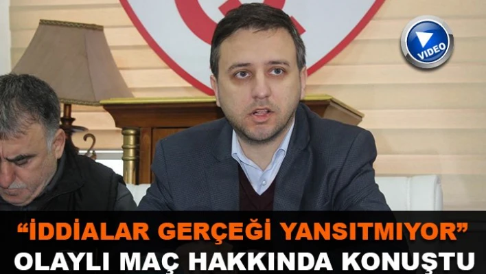 'Çorluspor yönetimini kınıyorum'