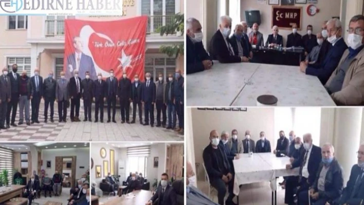 MHP heyetinden Havsa'da ziyaretler