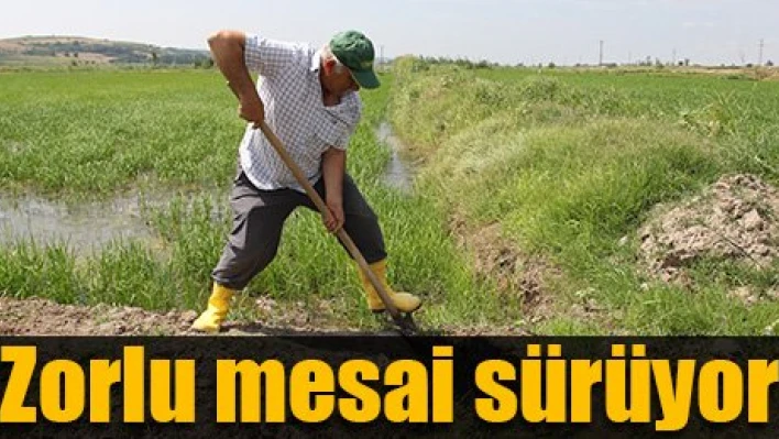 Su mesaisi başladı