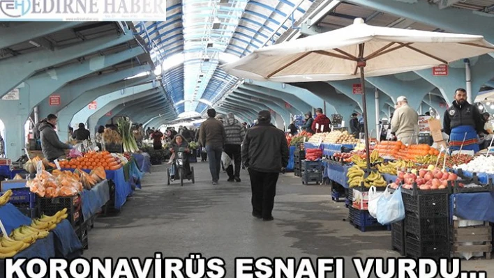 Koronavirüs pazarı vurdu
