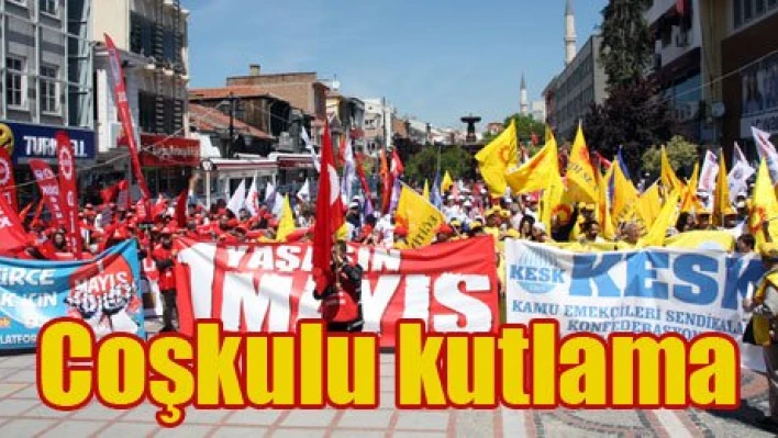 Saraçlarda 1 Mayıs kutlaması