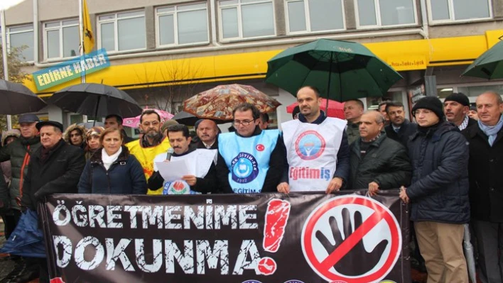 'Şiddete hayır'