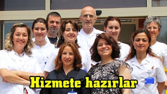 Hizmete hazırlar