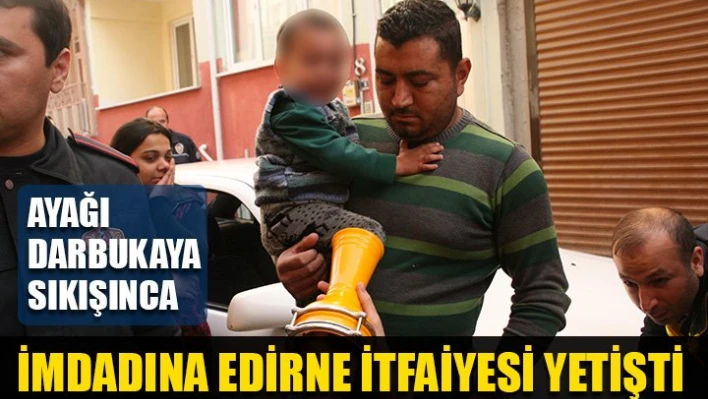 Ayağı Darbukaya sıkıştı
