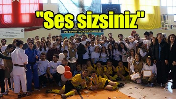 'Ses sizsiniz'