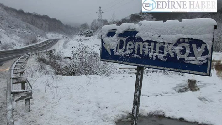 Yıldız Dağları beyaza büründü