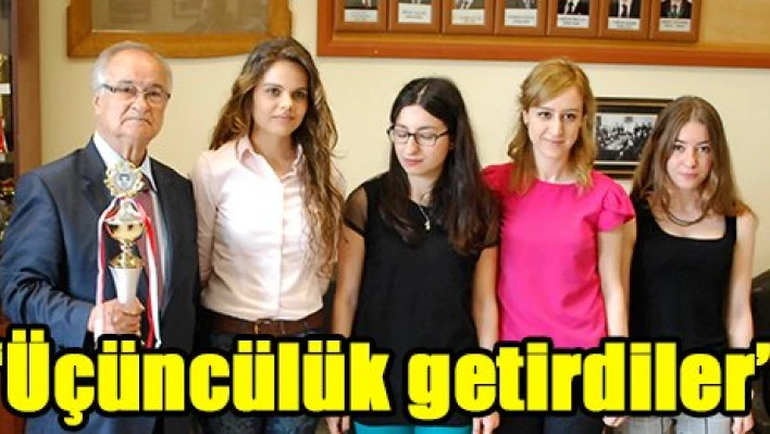 'Üçüncülük getirdiler'