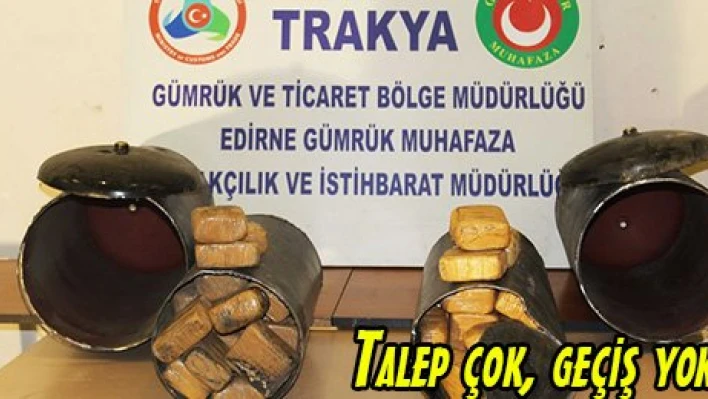 Talep çok, geçiş yok