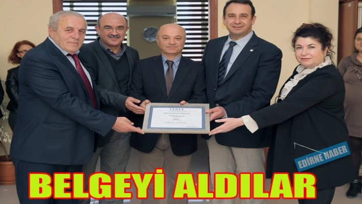 Belgelerini aldılar